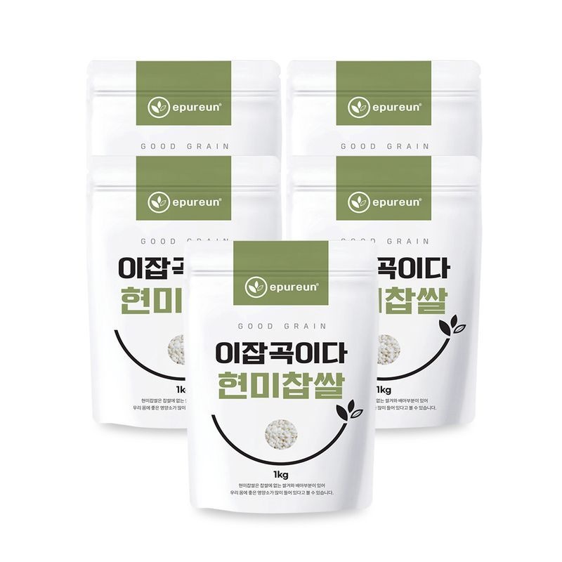 국산 현미찹쌀 1kg x 5봉