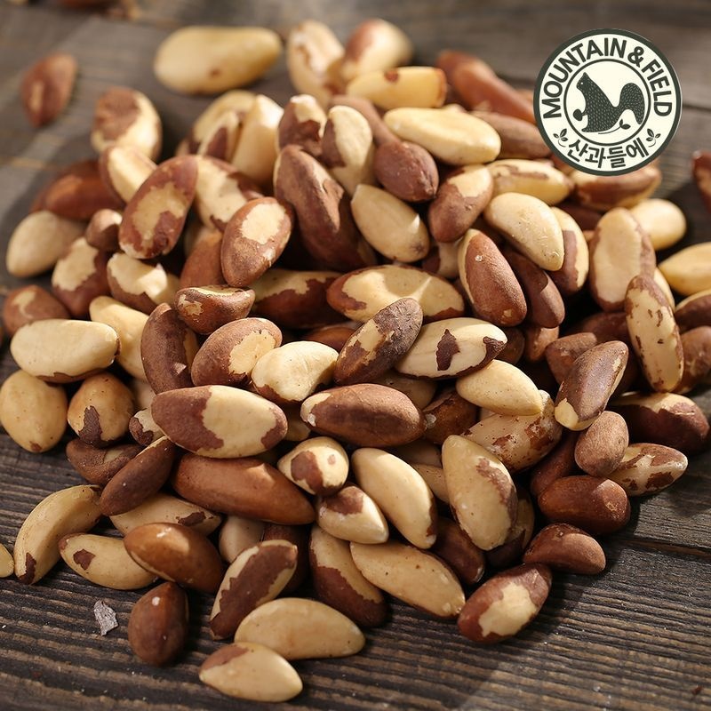 산과들에 26년산 햇 브라질너트 500g x2봉 (페루산 햇견과류 1kg)