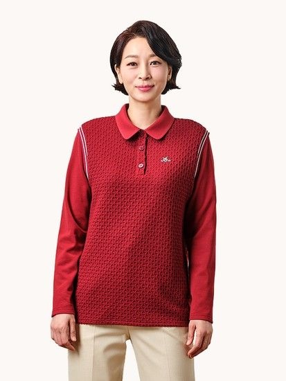 엠보 스포티 블라우스 KYV3BL06