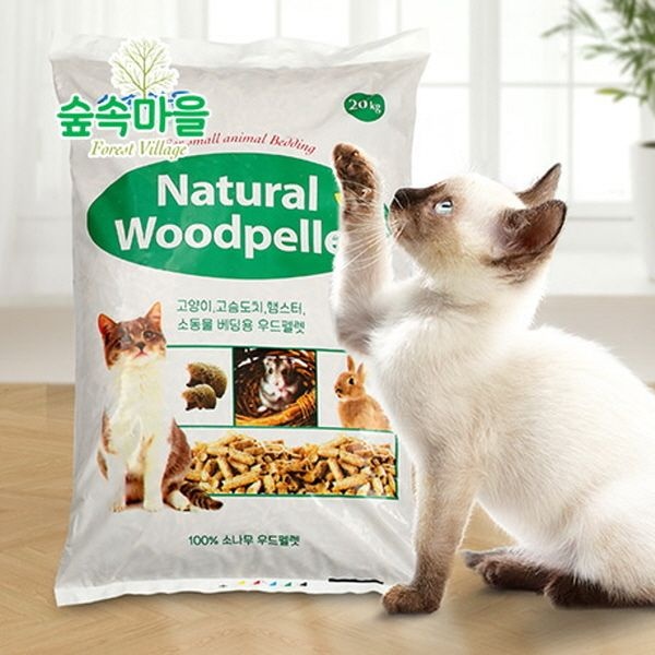 (현대Hmall) 숲속마을 우드펠렛 20kg