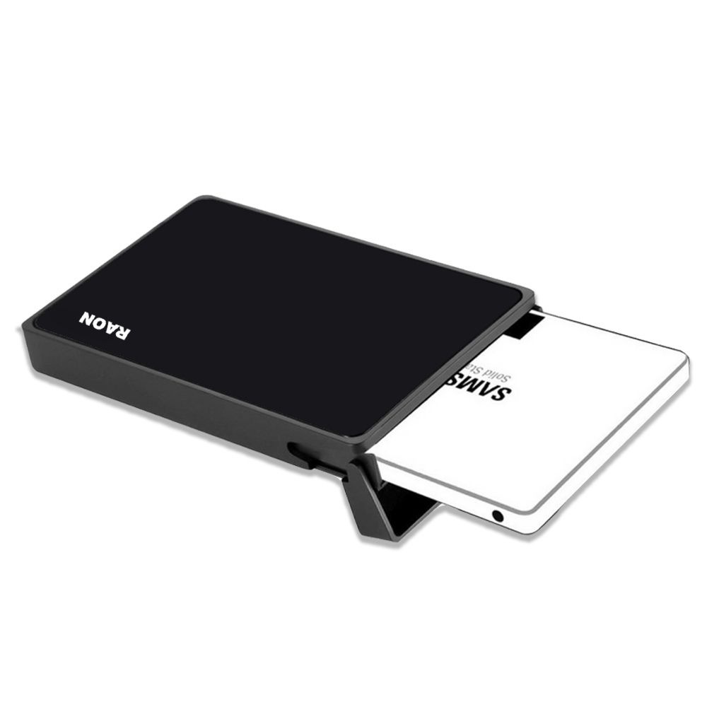 (현대Hmall) 라온 HC-V200 USB3.0 2.5인치 HDD SSD UASP 외장하드케이스 블랙