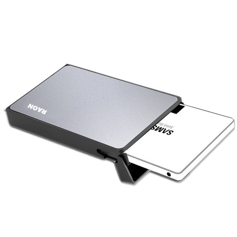 (현대Hmall) 라온 HC-V200 USB3.0 2.5인치 HDD SSD UASP 외장하드케이스 실버