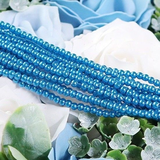 펄진주구슬 17딥블루 3mm 20g ( ) 진주 담수 제주구좌 진주스파 안동 담수진주 펄 진주펄
