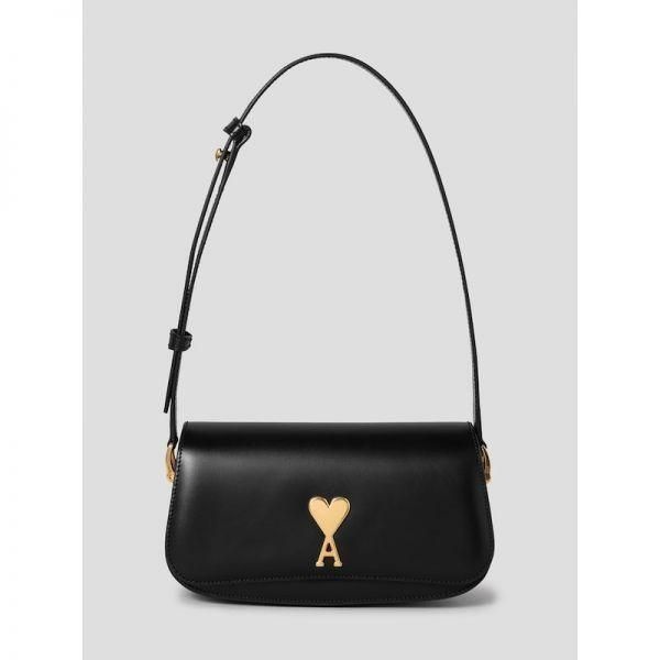 [아미] AMI PARIS Unisex Baguette Paris Paris Bag Black
