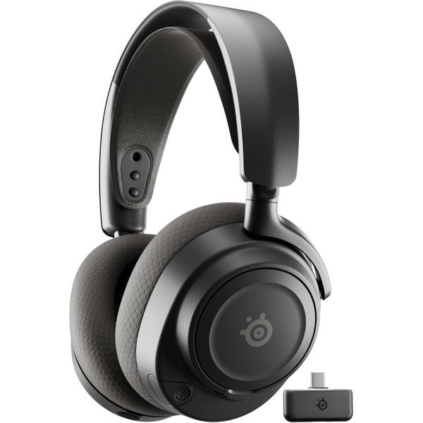 [해외] 스틸시리즈 Arctis Nova 7 무선 Gen 2 게이밍 헤드셋 실시간 앱 제어 50시간 이상 플레이 네오디뮴 드라이버 2.4GHz 블루