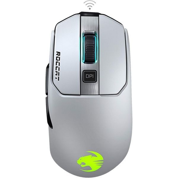 ROCCAT [해외] ROCCAT Kain 202 PC 게이밍 무선 마우스 AIMO RGB 조명 16000 DPI 광학 Owl-Eye 센서 인체공학적 USB 컴퓨터 클로 그립 오래 지