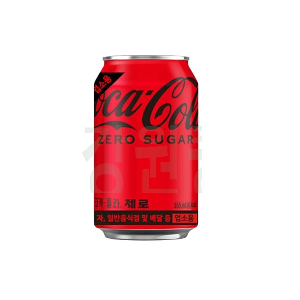 코카콜라 제로 355ml x24캔 업소용