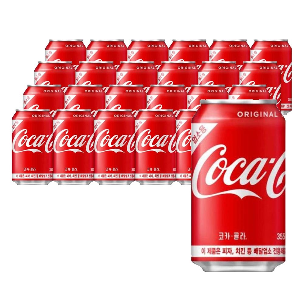 코카콜라 355ml 48캔 업소용 (24캔 x 2박스)