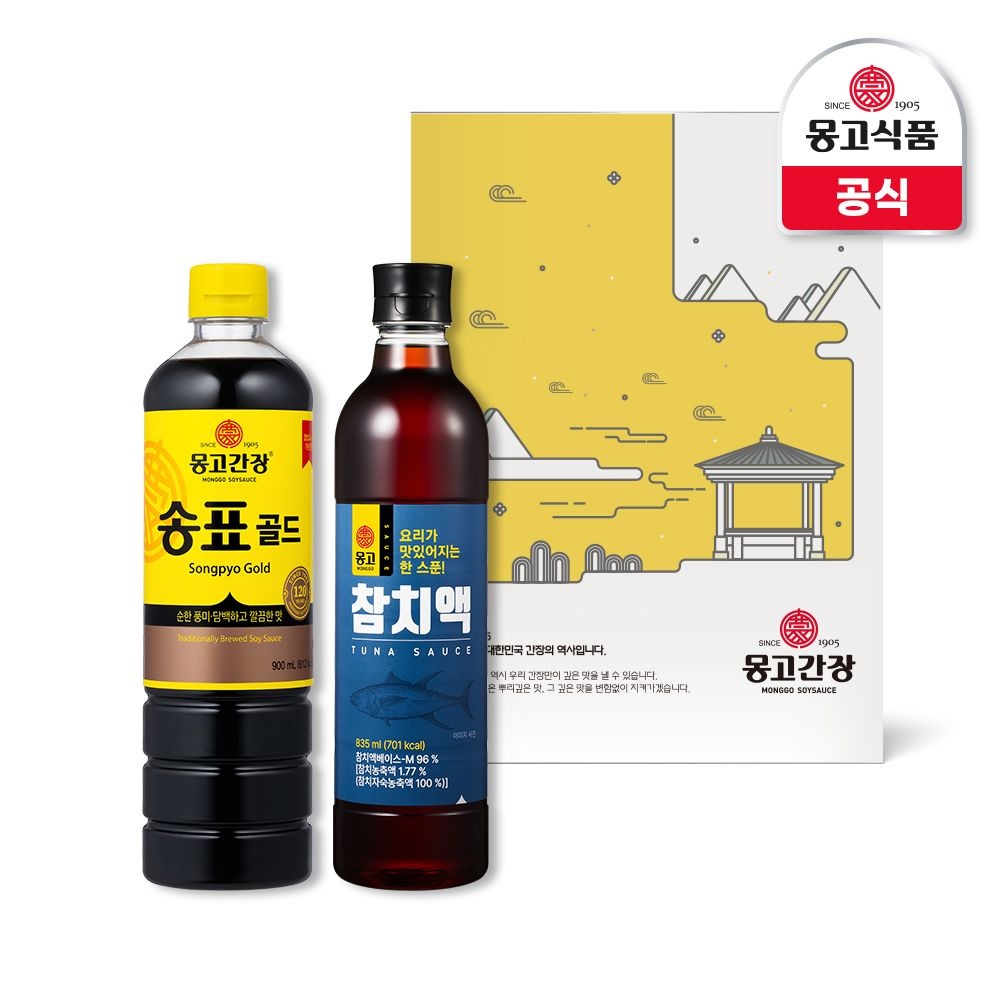 [오늘출발] 몽고식품 몽고간장 특선 6호 선물세트