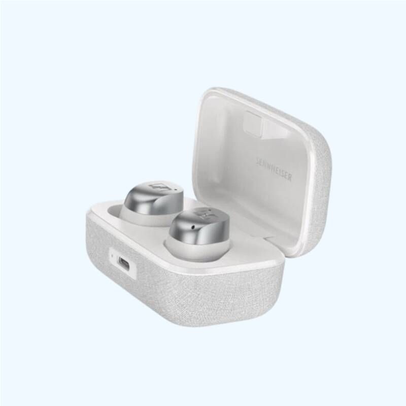 SENNHEISER 젠하이저 MTW4 모멘텀4 TW 블루투스 무선 이어폰 화이트 실버 02 블랑 오라쥬 이리스 2602785514 5014669