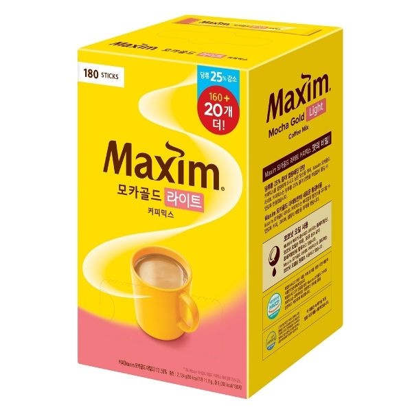 맥심 모카골드 라이트 커피믹스 180T(160T+20T)