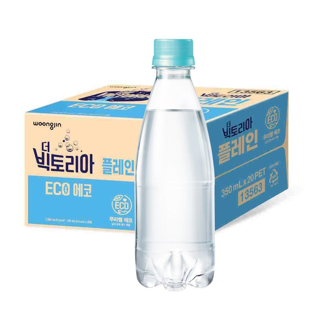 [온세일]더 빅토리아 탄산수 플레인 에코 무라벨 350ml x 20페트