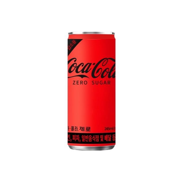 코카콜라 제로 245ml 60캔 업소용 (30캔 x 2박스)
