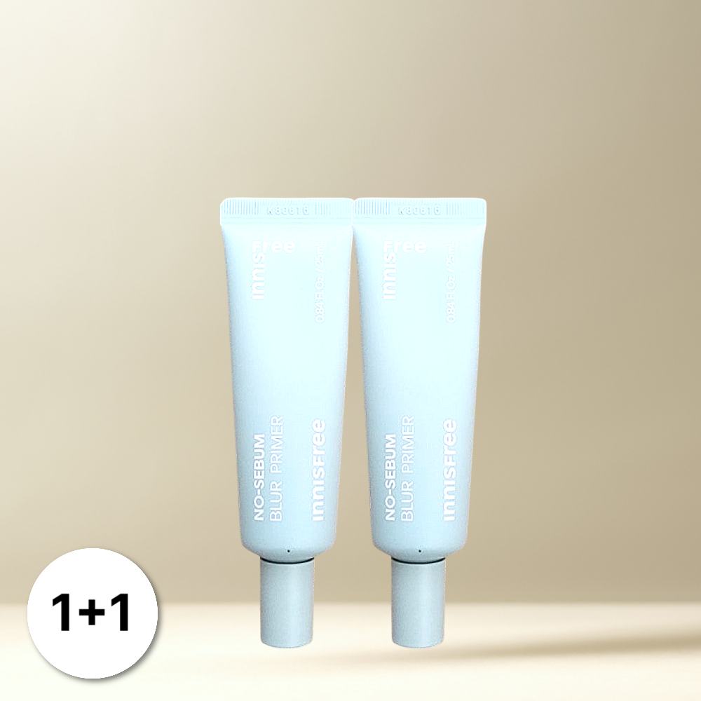 [1+1] 이니스프리 노세범 블러 프라이머 25ml 2개