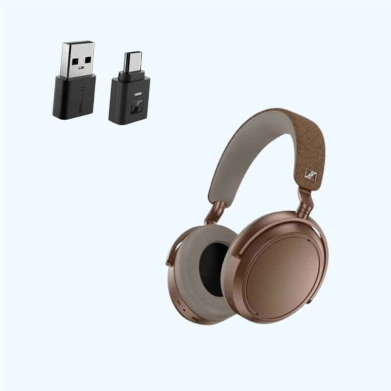 SENNHEISER 젠하이저 M4AEBT 모멘텀4 블루투스 무선 헤드폰 브라운 2603820006 5014370