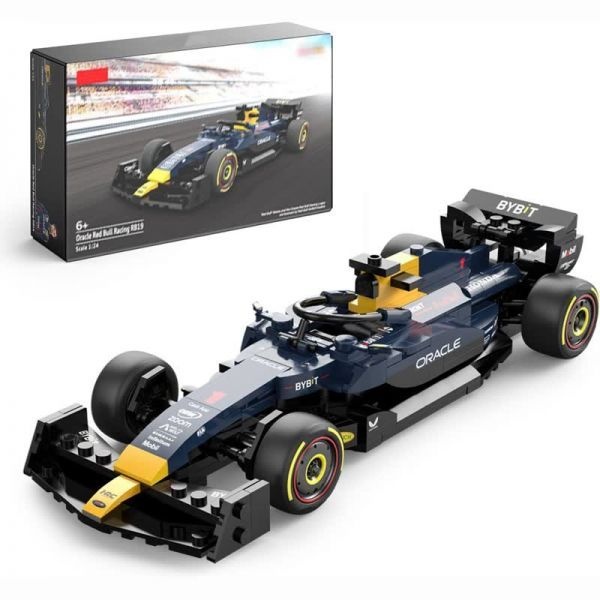 [해외] 오라클 레드불 F1 레이싱카 조립 블록 1/24 자동차 모델 333pcs