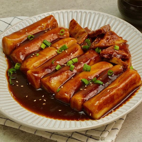 [패션플러스][프레쉬푸드]사계절 떡볶이 밀키트 짜장맛 쌀떡 600g