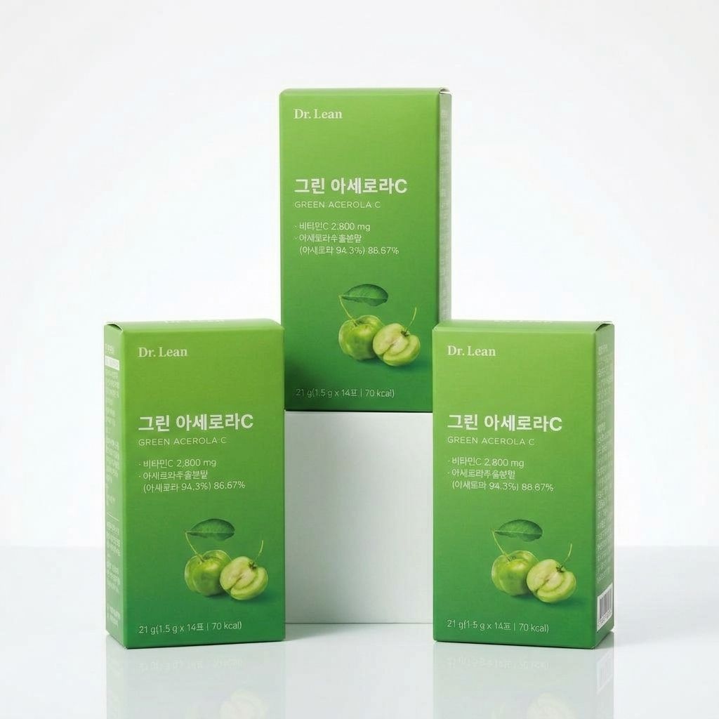 닥터린 그린 아세로라 분말 비타민C 14포 3박스