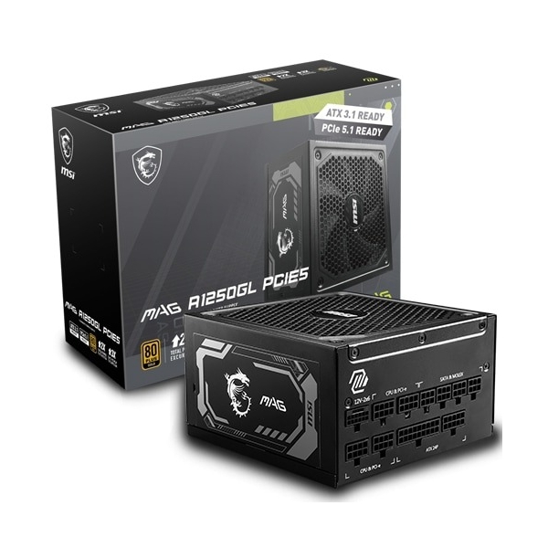 [오늘출발] MSI MAG A1250GL 80PLUS골드 풀모듈러 ATX3.1