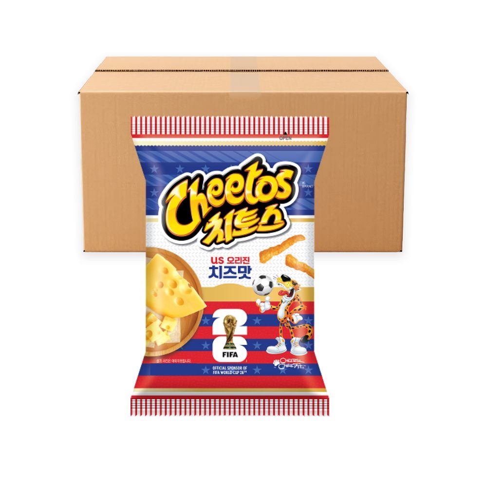 롯데리아 롯데 치토스 US 오리진 치즈맛 72g x 12개