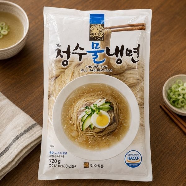 청수 물냉면 720g, 4개