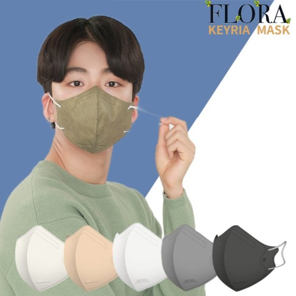 ☆플로라☆ KF94 새부리형 컬러마스크 100매