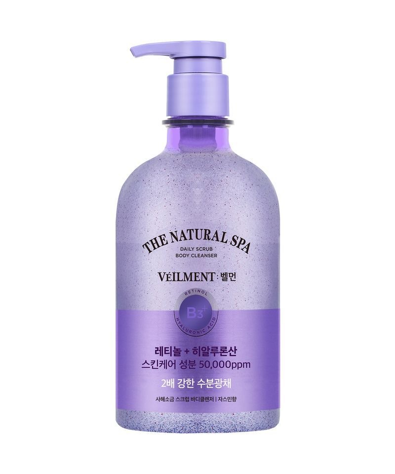 VEILMENT 스파 수분광채 스크럽 바디워시 자스민 600ml 4128328