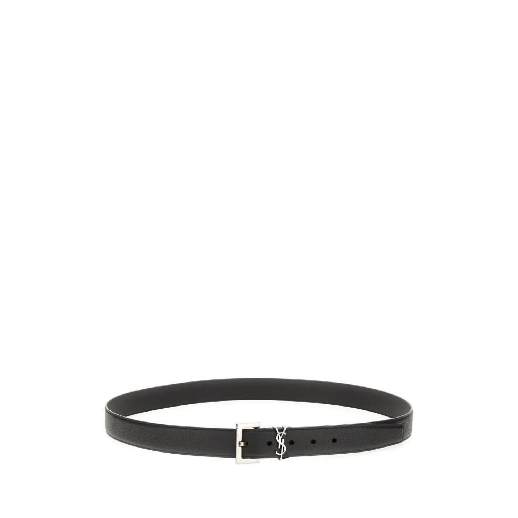 생로랑 [W63]생로랑 634440DTI0E 1000 YSL BELT 남성 벨트 허리띠