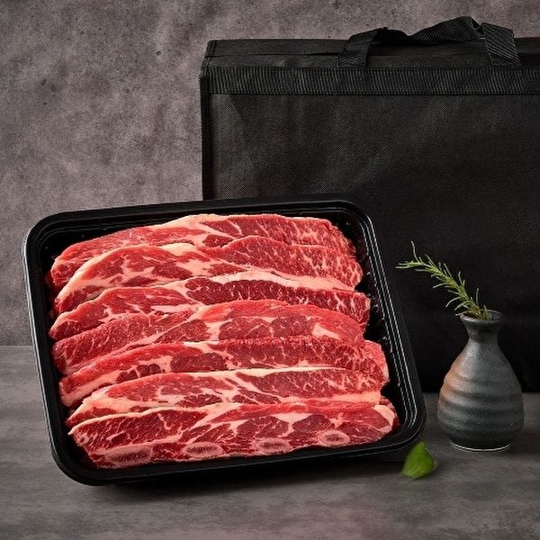 블랙앵거스 LA갈비 2.4kg 선물세트