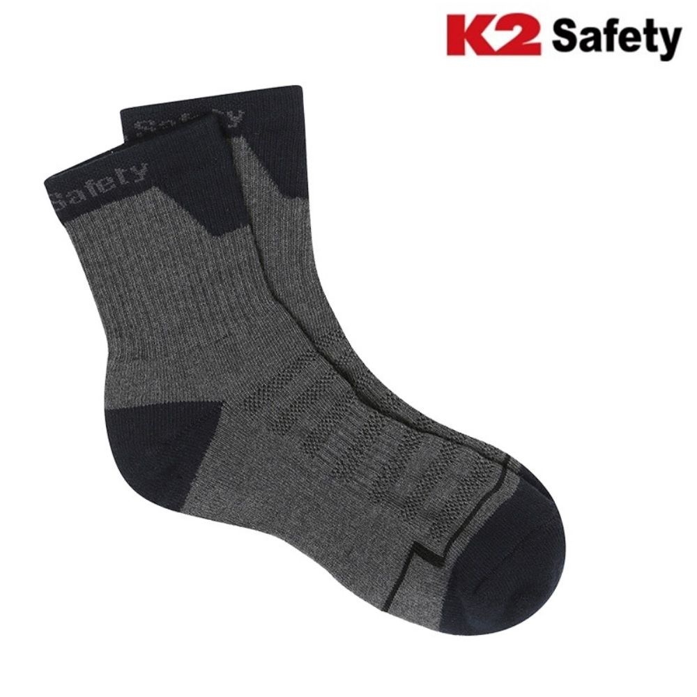K2 safety 건설 산업현장 발편한 발바닥 쿠션양말 스트릿양말 피로감소 노가다양말