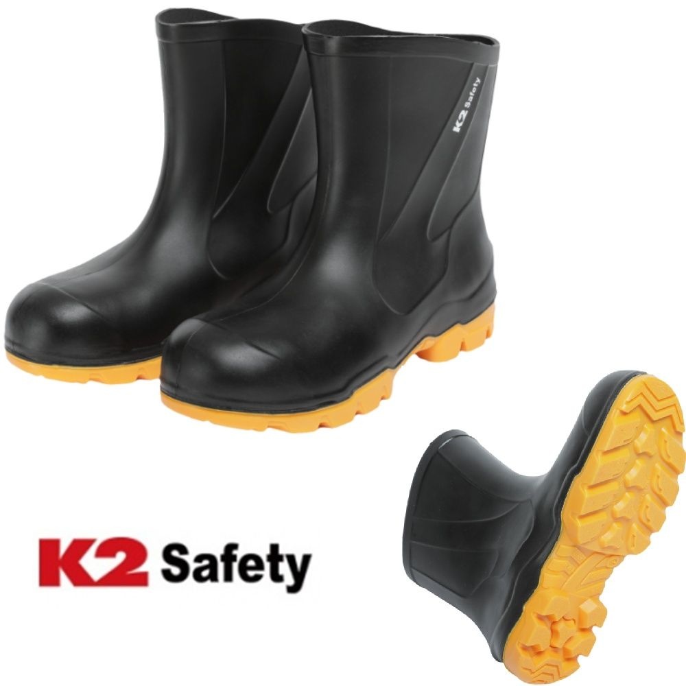 K2 safety 간편착용 미끄럼방지 발편한 현장 반장화 생선가게 축산 식품공장 피로감소