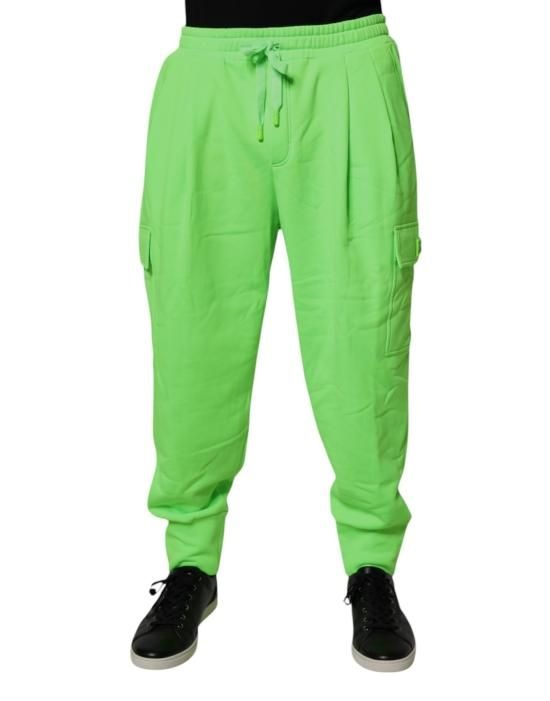 [해외] 돌체앤가바나 트레이닝 조거 팬츠 PAN75201 GREEN