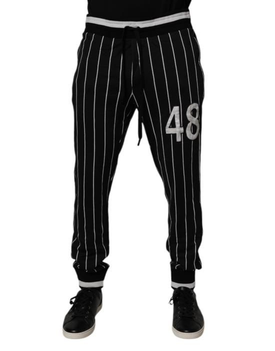 [해외] 돌체앤가바나 트레이닝 조거 팬츠 PAN75210 BLACK