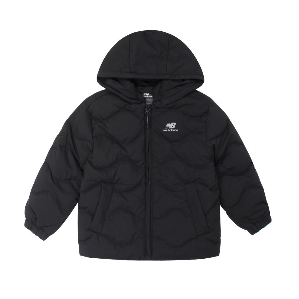 뉴발란스 (현대Hmall) 뉴발란스 키즈 트리 덕다운 숏 패딩 아동 주니어 퀄팅 점퍼 블랙 NK9QC4303U-19