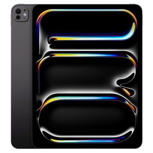 Apple 2025 아이패드 프로 13(M5 모델) 스탠다드 글래스, 스페이스 블랙, 512GB, Wi-Fi+Cellular