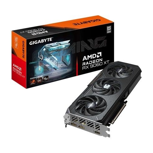 기가바이트 라데온 RX 9060 XT 게이밍 OC 8G 그래픽 카드 PCIe 5 0 8GB DR6 GV R9060XT 8 비디오