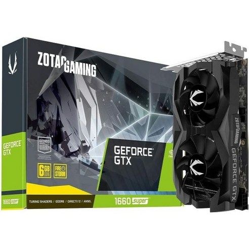 ZOTAC GAMING GeForce GTX 1660 SUPER Twin Fan Graphics Board ZTGTX1660S-6GBTWINZT-T16620F-10L VD7109, ZT-T16620F-10L