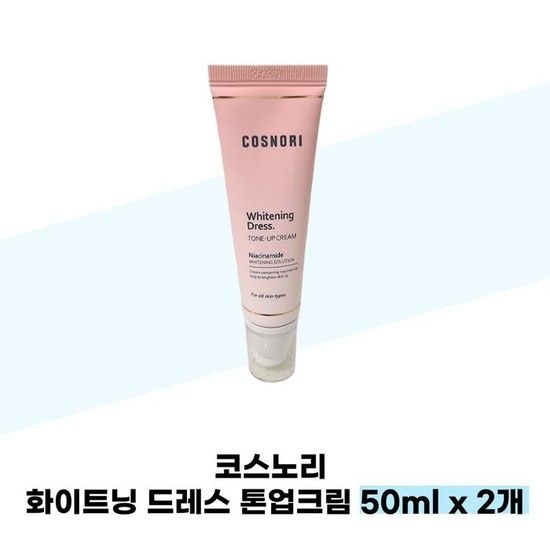 [코스노리] 코스노리 화이트닝 드레스 톤업크림 50ml x 2개 (37541542)