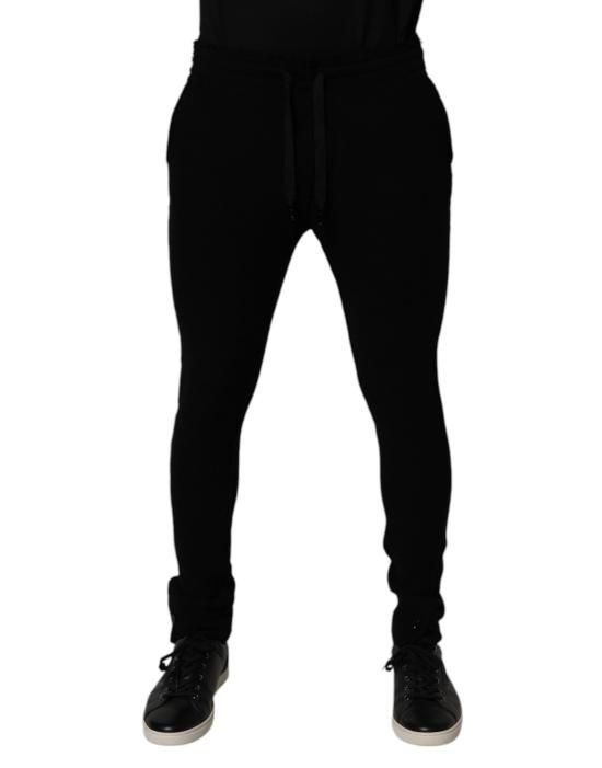 [해외] 돌체앤가바나 트레이닝 조거 팬츠 PAN75196 BLACK