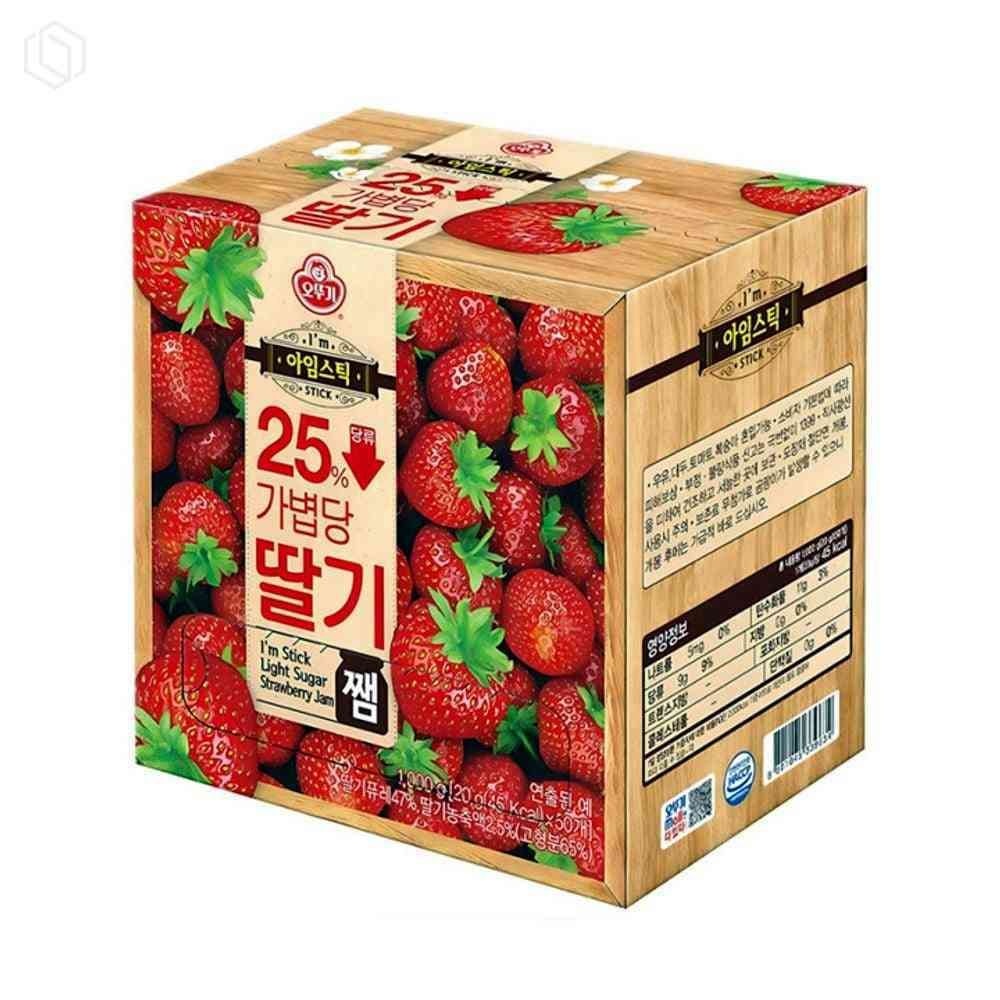 아임스틱 가볍당 딸기잼 1000G 아임스틱딸기잼 소포장딸기잼 저당딸기잼