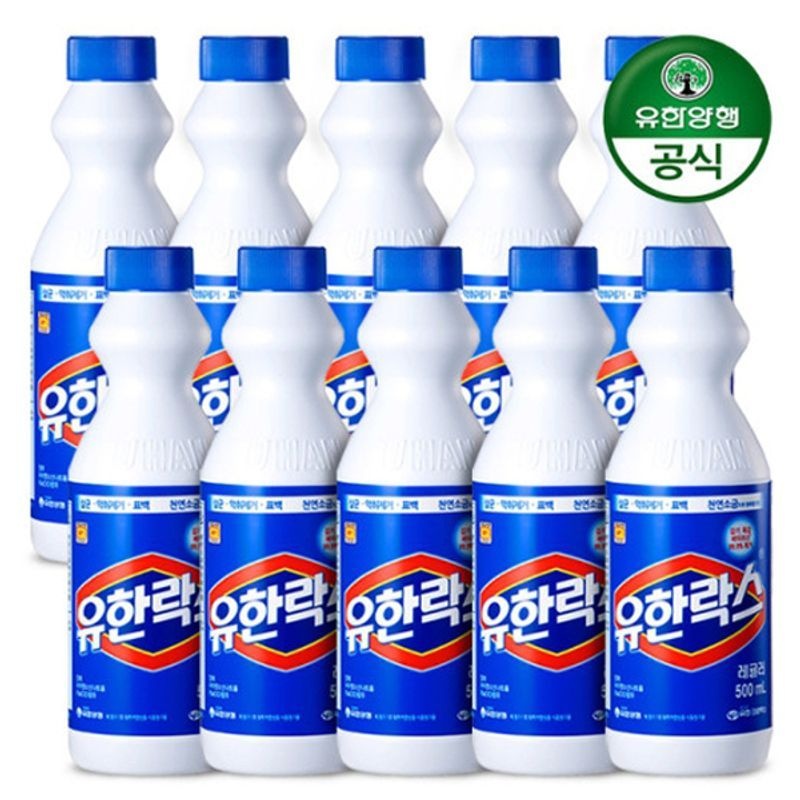 유한양행 [유한양행] 유한락스 레귤러 500ml x 10개