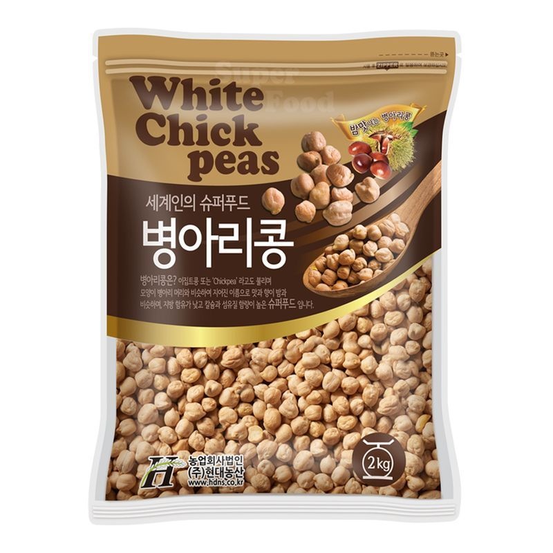 현대농산 수입 병아리콩 2kg 밤콩 이집트콩