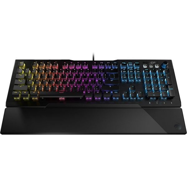 [해외] ROCCAT Vulcan 121 AIMO 리니어 기계식 타이탄 스위치 풀사이즈 PC 게이밍 키보드 (키별 RGB 조명 아노다이징 처리된 알루