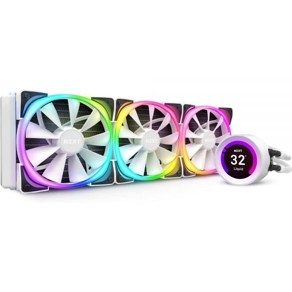 [해외] NZXT Kraken Z73 RGB 화이트 LCD 디스플레이 탑재 수랭 쿨러 255381