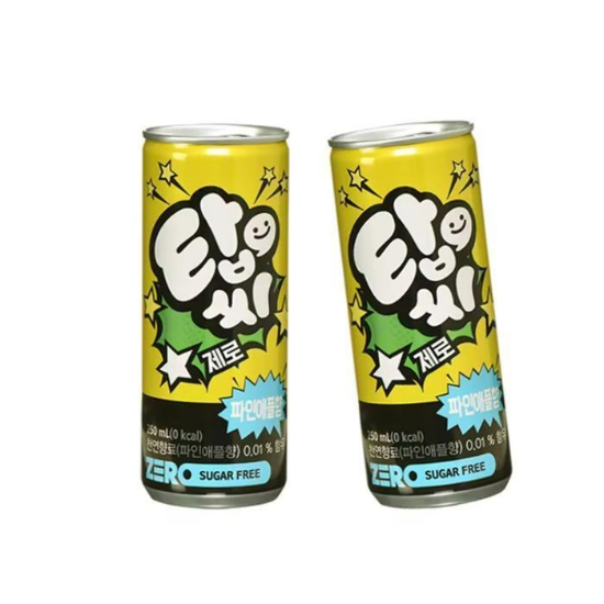 탑씨제로파인애플 250ml x 30캔 과일 탄산음료 (51149896)