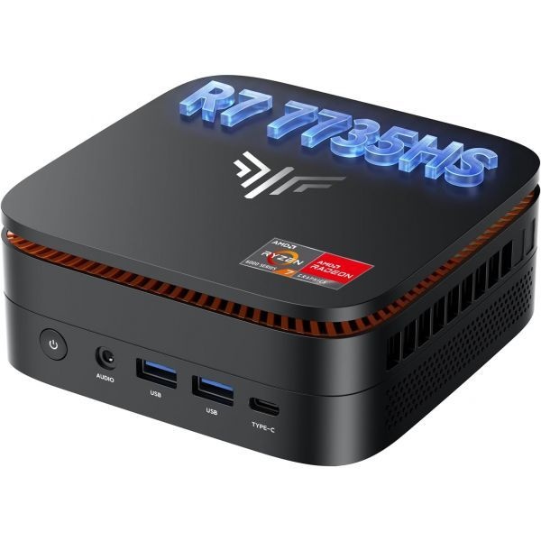 [해외] KAMRUI Hyper H1 미니 게이밍 PC AMD Ryzen 7 6800H 32GB DDR5 4800MHz 1TB M.2 NVMe PCIe3.0x4 SSD 8C 16T 최대 4.7GHz 16MB L3 스마트 캐시 트