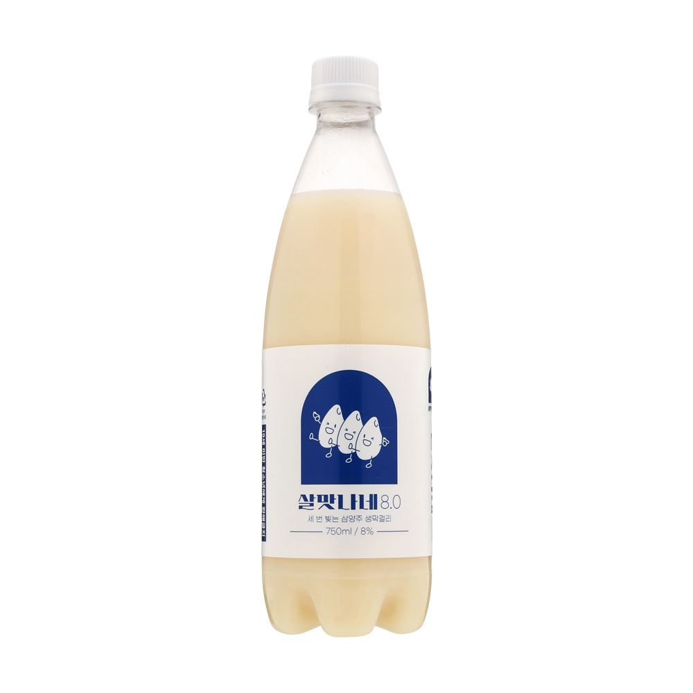세번빚은 살맛나네8.0 750ml 무감미료 삼양주 딜