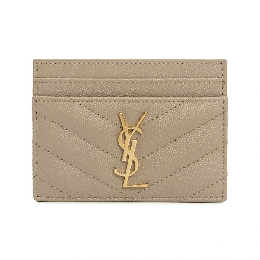 SAINT LAURENT PARIS 카산드라 마틀라세 여성 카드지갑 423291 BOW01 2721