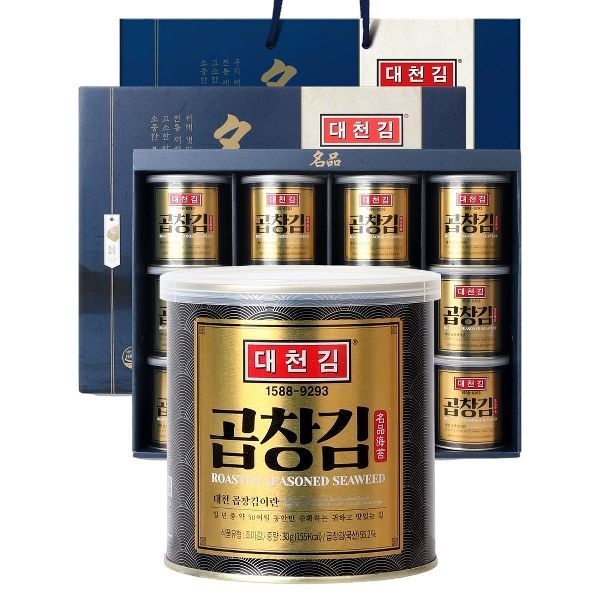 대천김 곱창김 캔김 30g 12캔