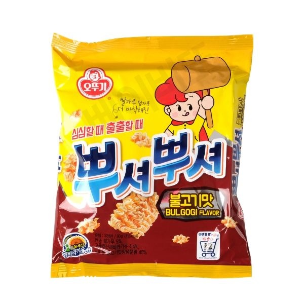 오뚜기 뿌셔뿌셔 불고기맛 90g 24개